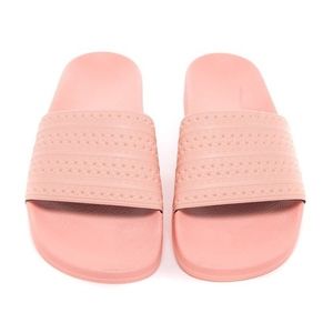 pink adidas slides